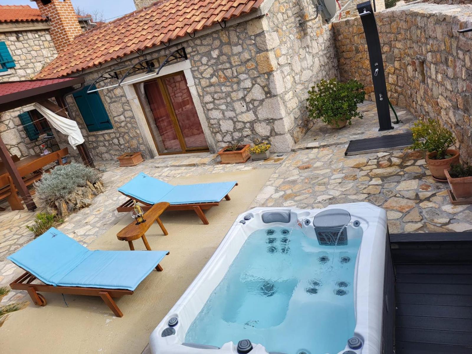 Stone House Knezevic Villa Vinjerac Dış mekan fotoğraf